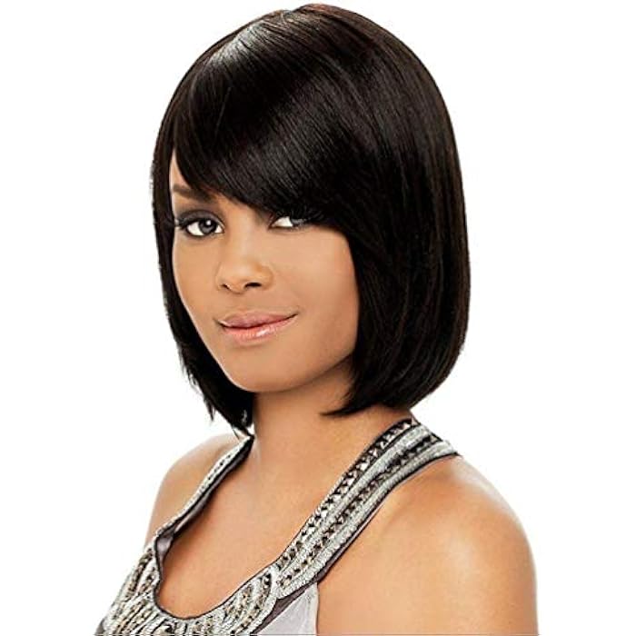 DILLARDS American And European Women's Wigs Bobo Short Hair Speed Sells Through Bobo Head Simulation Hair High Temperature Silk False Head Cover - Image 1